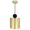Cwi Lighting Saleen LED Mini Pendant With Sun Gold & Black Finish 1156P9-625 - alternate 3